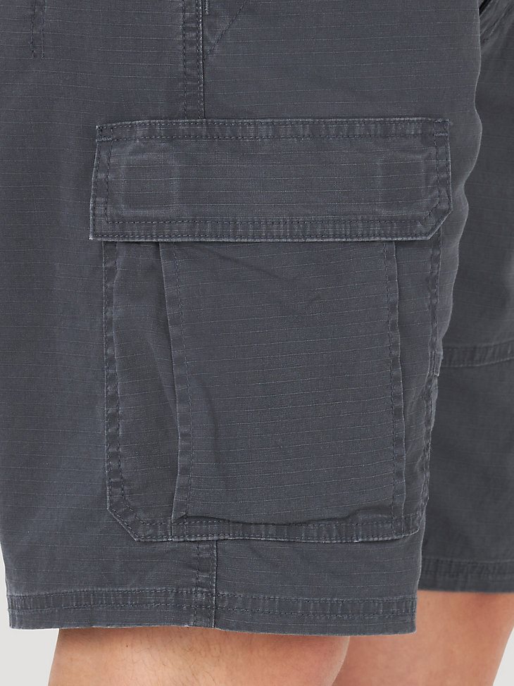 Men's Wrangler Authentics Stretch Cargo Short in Anthracite
