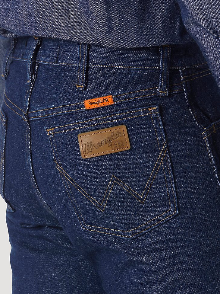 Wrangler FR Flame Resistant Original Fit Jean in PREWASH