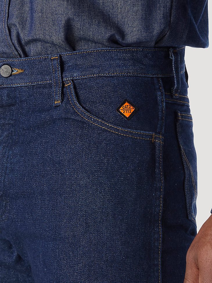 Wrangler FR Flame Resistant Original Fit Jean in PREWASH