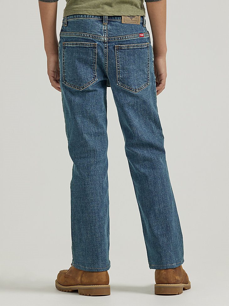 Boy's Wrangler Five Star Classic Stretch Bootcut Jean (8-16) in Wasteland