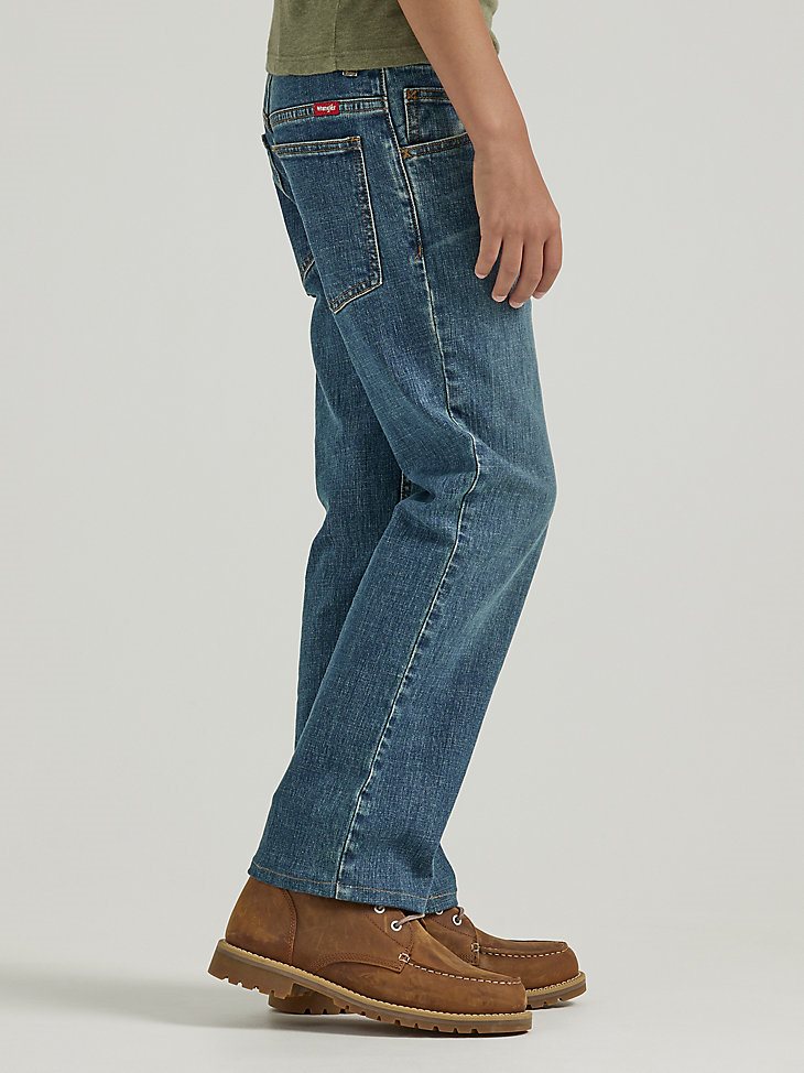 Boy's Wrangler Five Star Classic Stretch Bootcut Jean (8-16) in Wasteland
