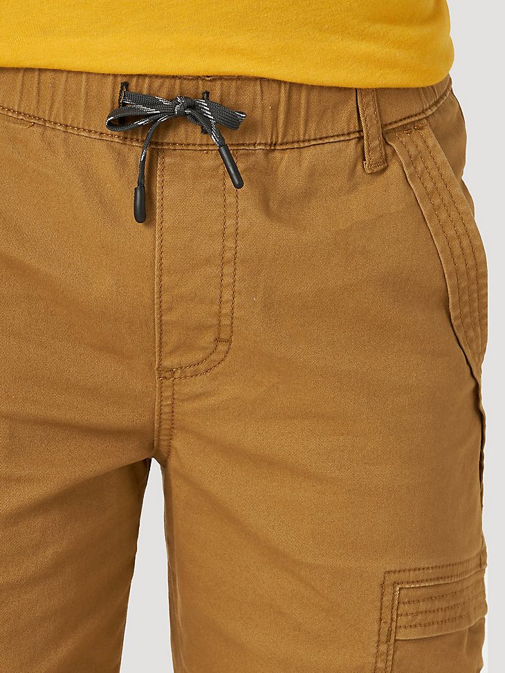Boy's Wrangler Free To Stretch Gamer Cargo Pant (8-16) in Medal Bronze