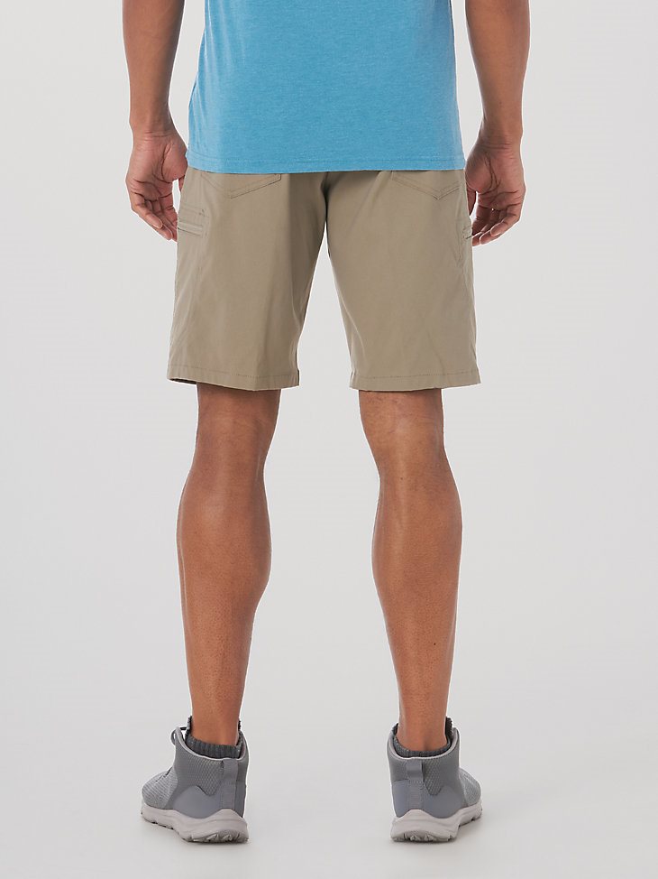 Men's Wrangler Authentics Comfort Waist Cargo Short in Fallen Rock