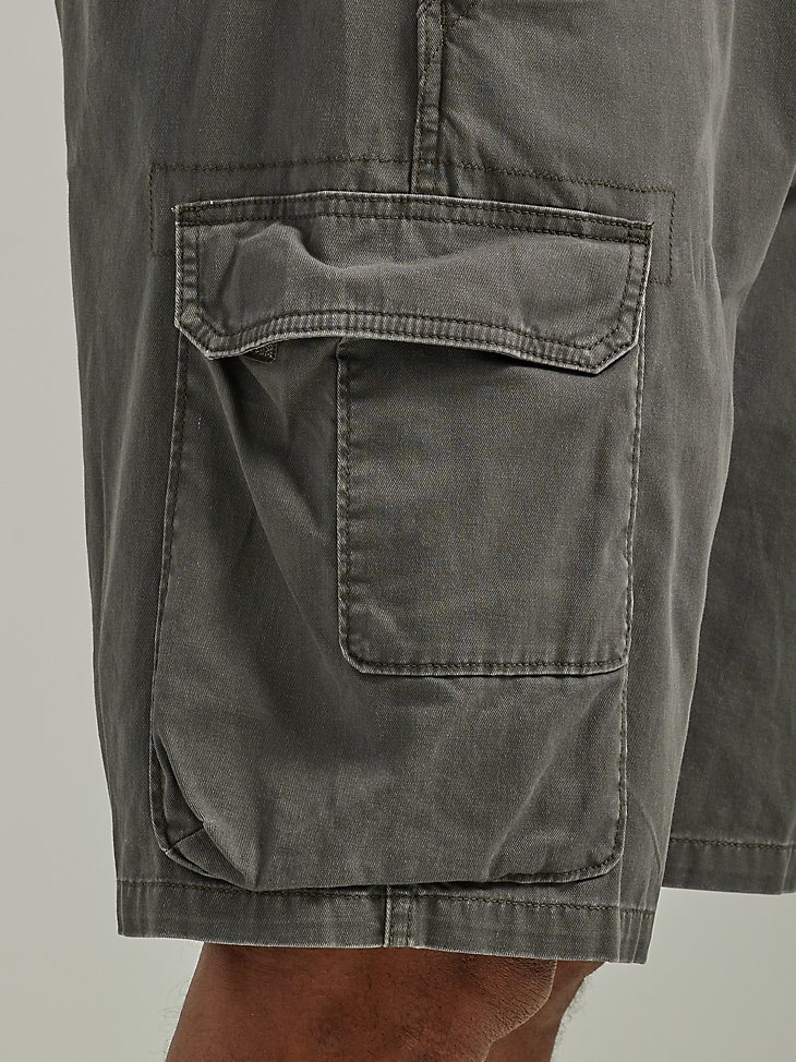 Wrangler Men's Five Star Premium Stacked Cargo Short in Olive Drab