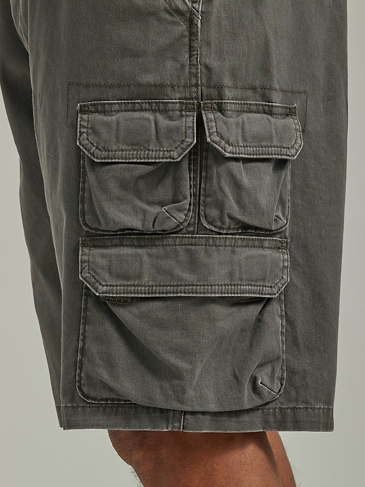Wrangler Men's Five Star Premium Stacked Cargo Short in Olive Drab
