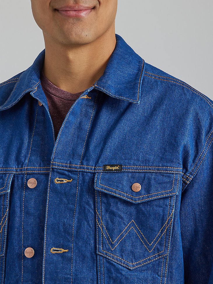 Men's Heritage Anti-Fit Jacket in Wrangler Blue