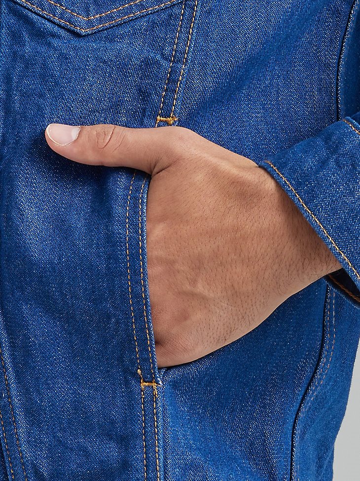 Men's Heritage Anti-Fit Jacket in Wrangler Blue