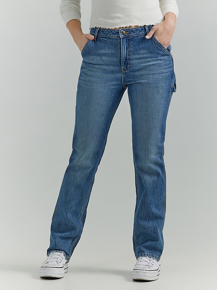 Women's True Straight Carpenter Jean in Indigo