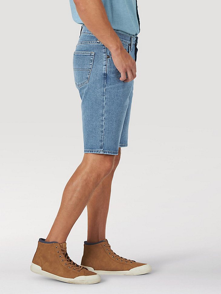 Men's Wrangler Authentics Relaxed Jean Short in Stonewash Light