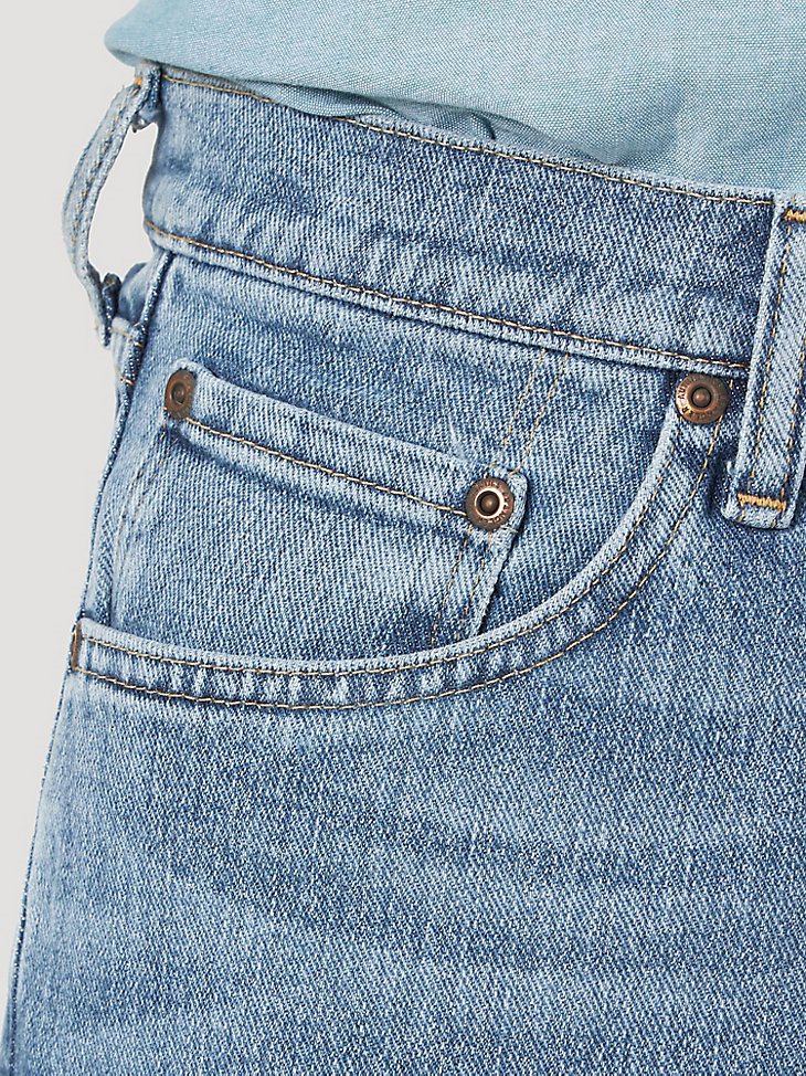 Men's Wrangler Authentics Relaxed Jean Short in Stonewash Light