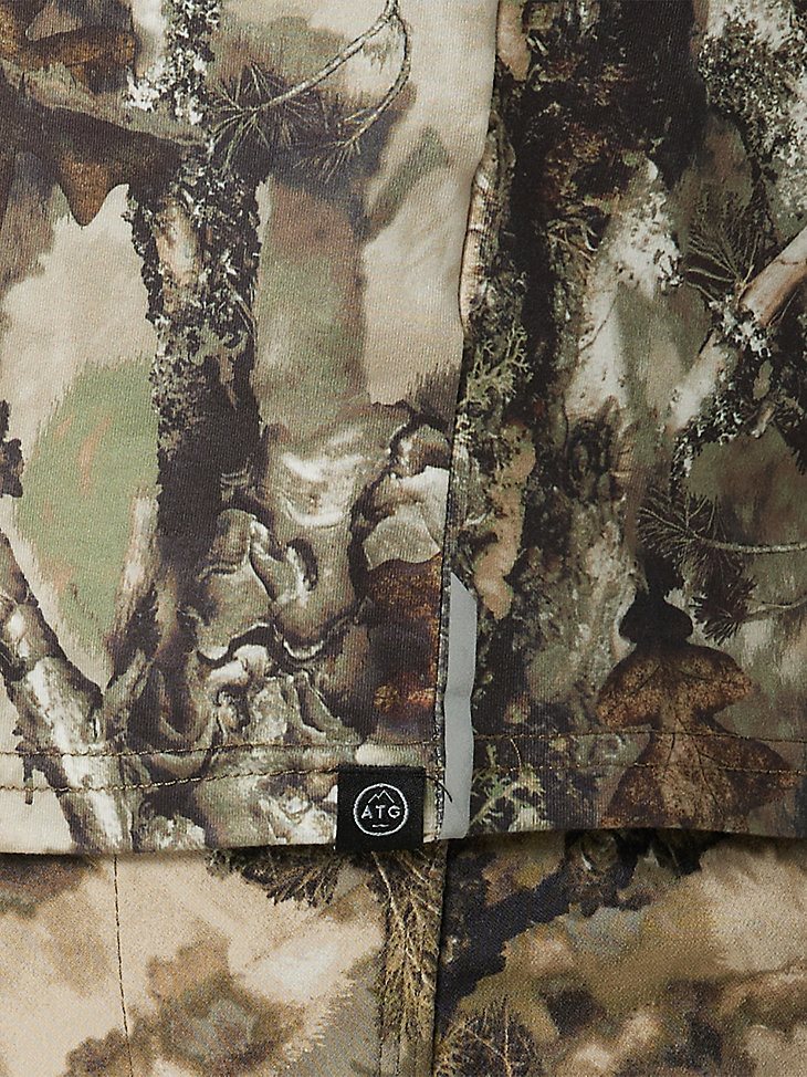 ATG Hunter Men's Performance Shirt in Warmwoods Camo