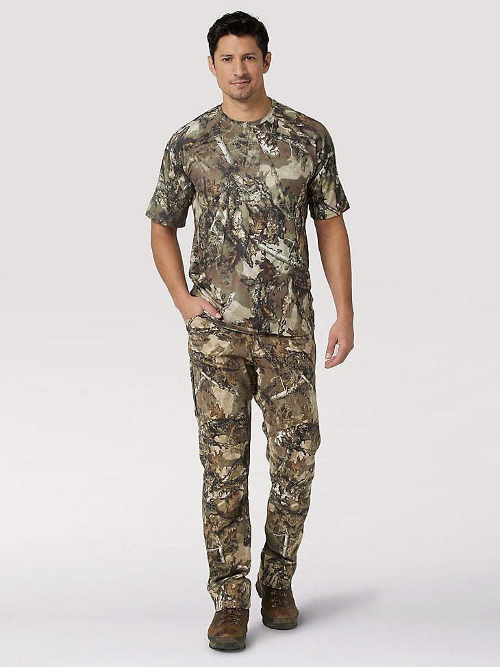 ATG Hunter Men's Performance Shirt in Warmwoods Camo