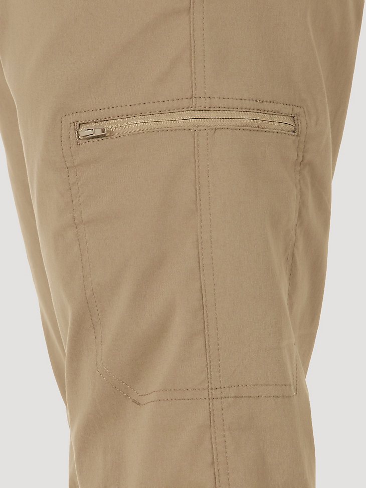 Men's Wrangler Flex Waist Outdoor Cargo Pant in Fallen Rock