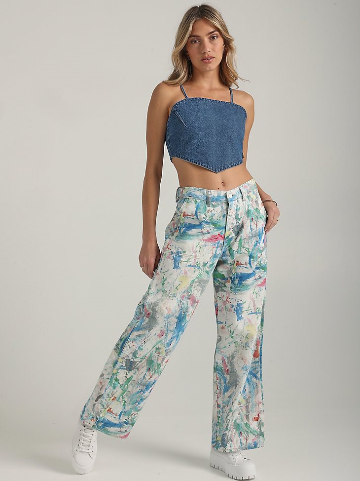 Casey Jones Wide Leg Painter Jean in Art Therapy