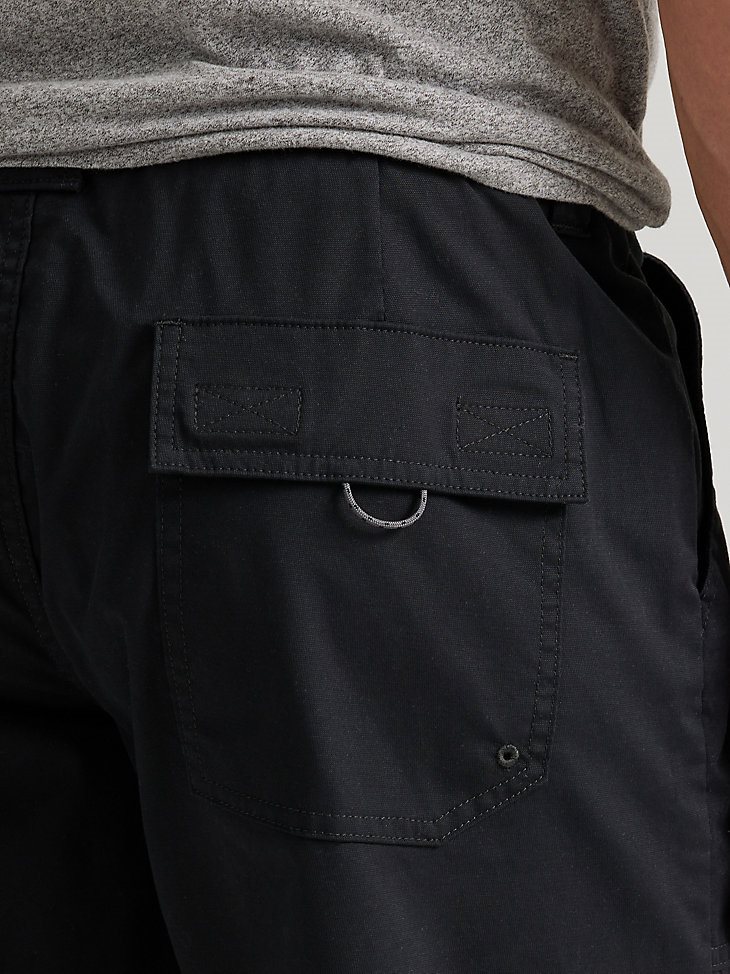 Men's Outdoor Seneca Short in Jet Black
