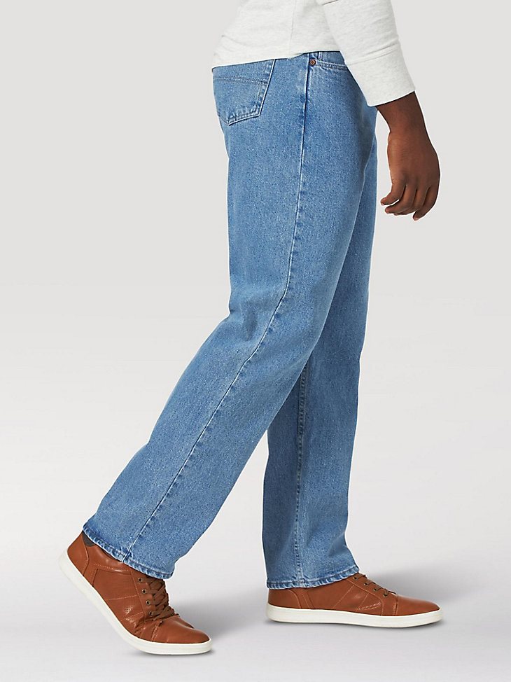 Men's Wrangler Authentics Relaxed Fit Flex Jean in Light Stone