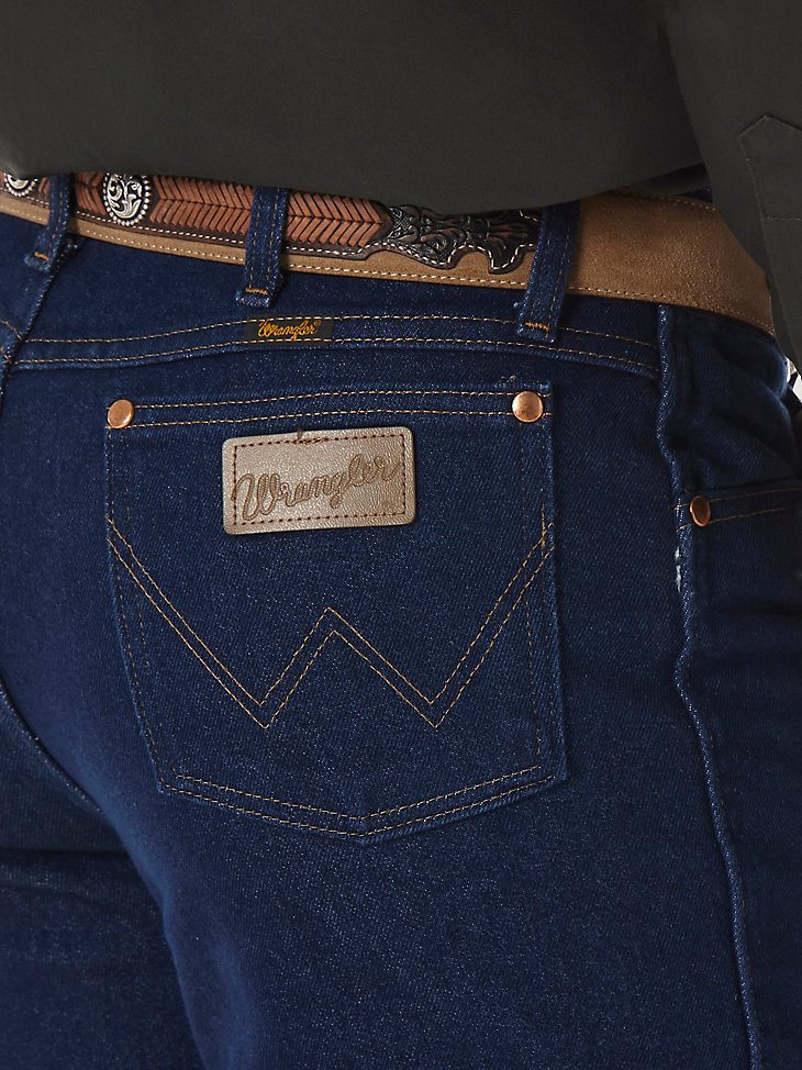 Wrangler Cowboy Cut Stretch Slim Fit Jean in Indigo Stretch