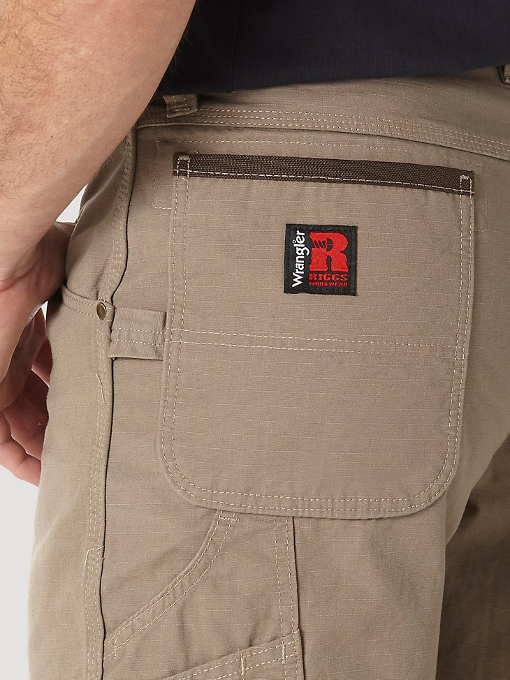 Wrangler RIGGS Workwear Carpenter Short in Dark Khaki
