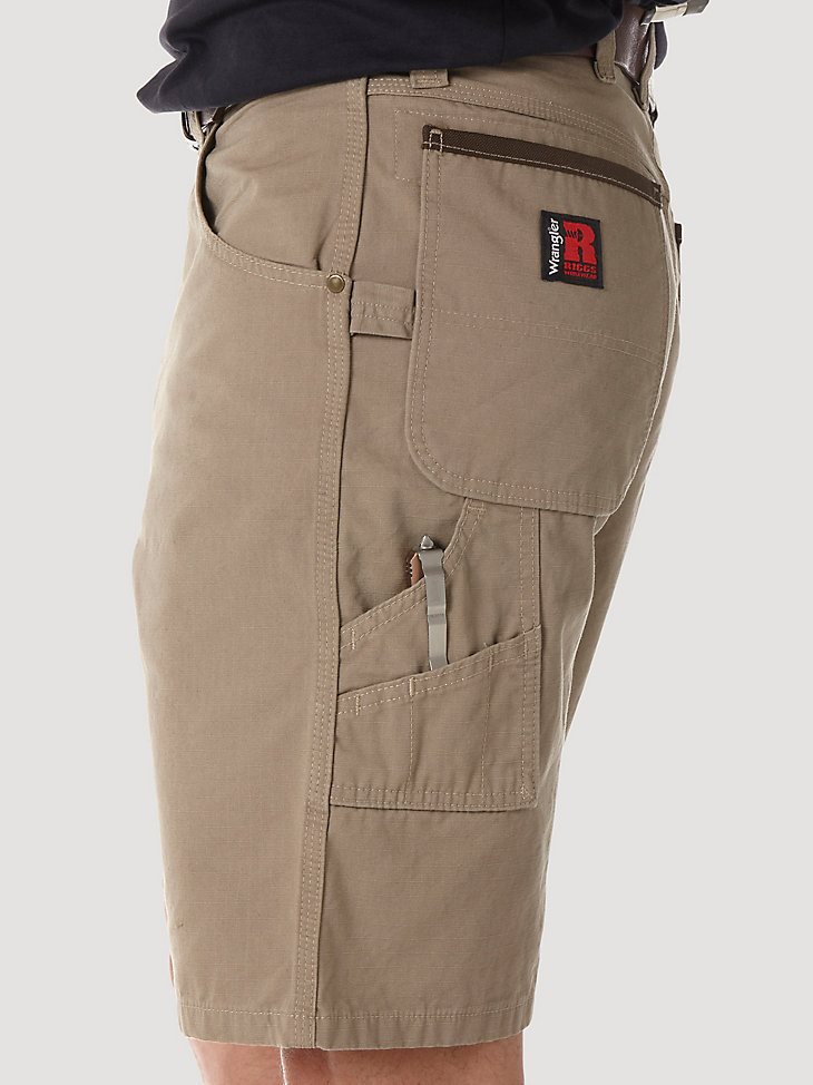 Wrangler RIGGS Workwear Carpenter Short in Dark Khaki