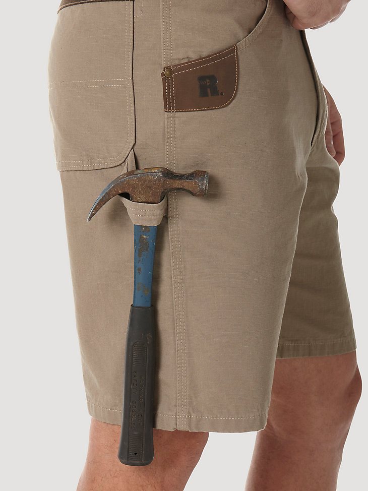 Wrangler RIGGS Workwear Carpenter Short in Dark Khaki