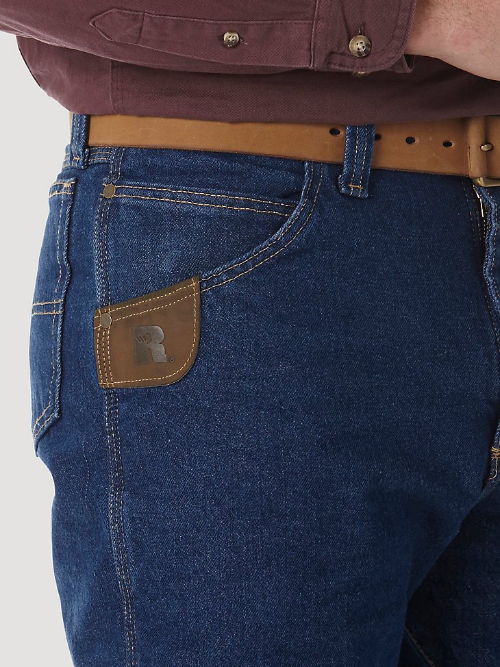 Wrangler RIGGS Workwear Quilted Lined Five Pocket Jean in Antique Indigo