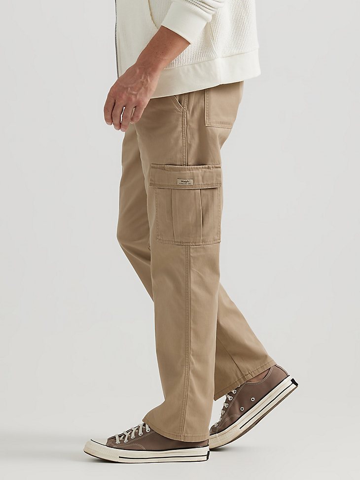 Wrangler Legacy Cargo Twill Pant in Grain