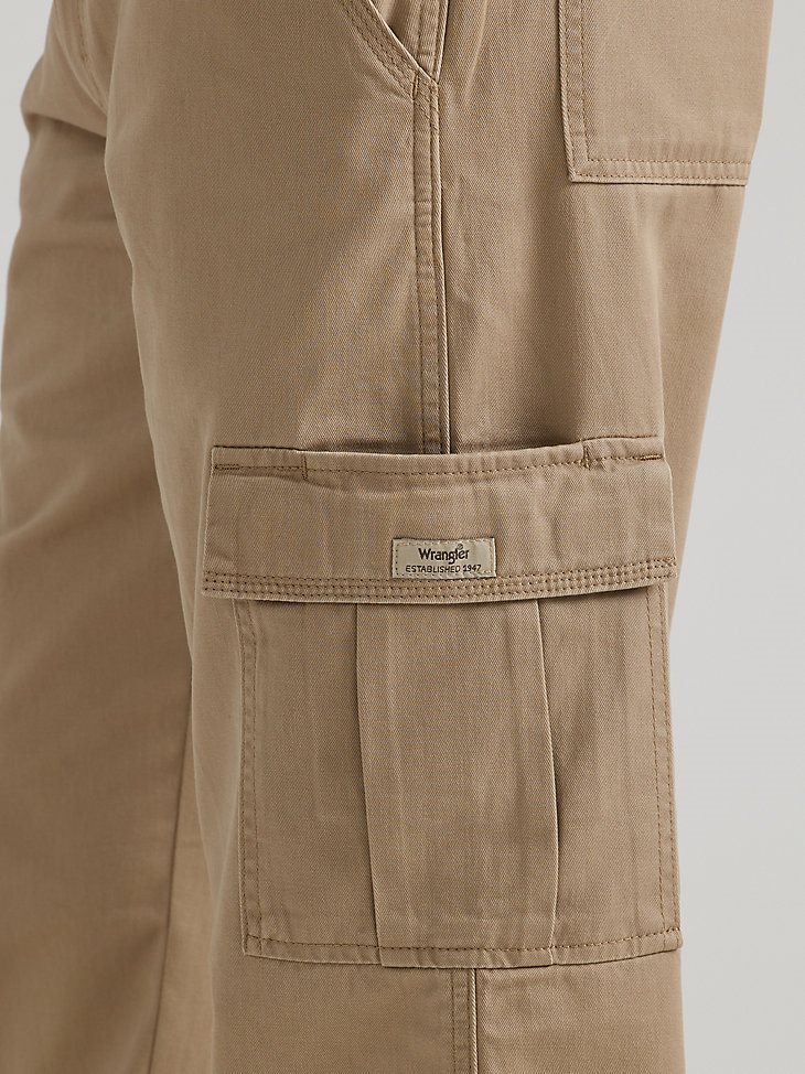 Wrangler Legacy Cargo Twill Pant in Grain