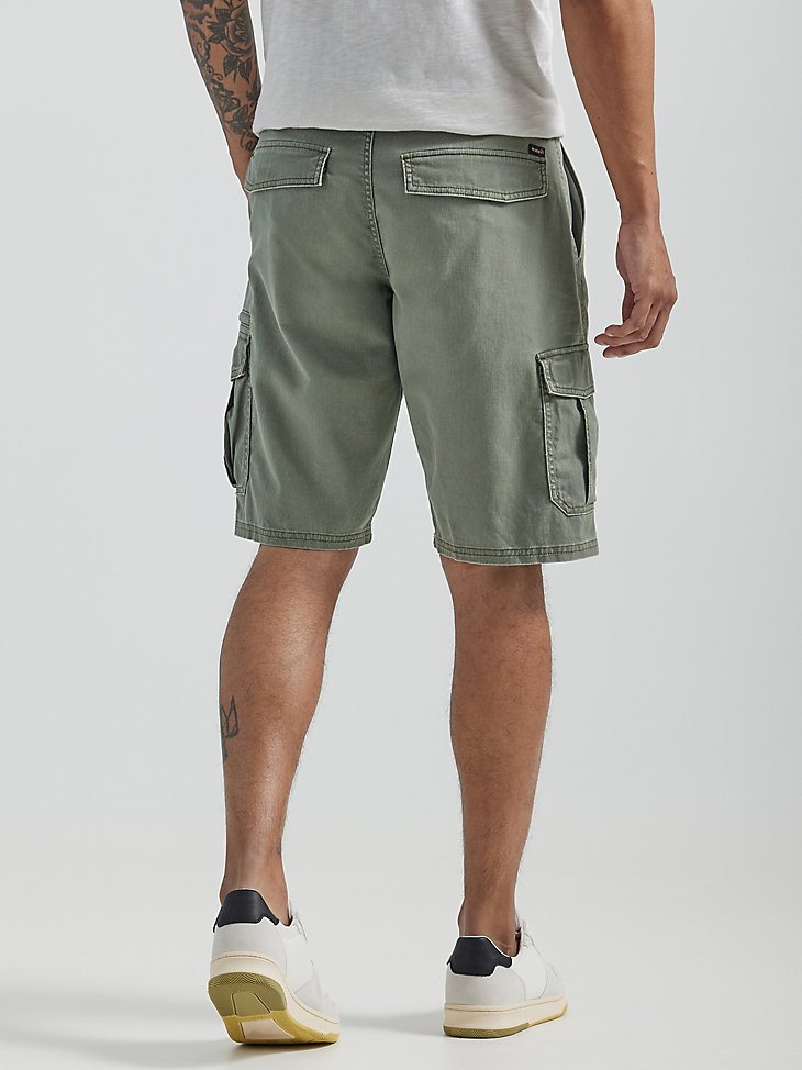 Men's Flex Twill Cargo Short in Spruce