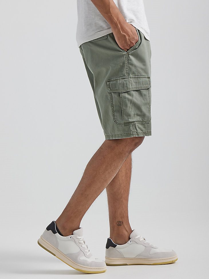 Men's Flex Twill Cargo Short in Spruce