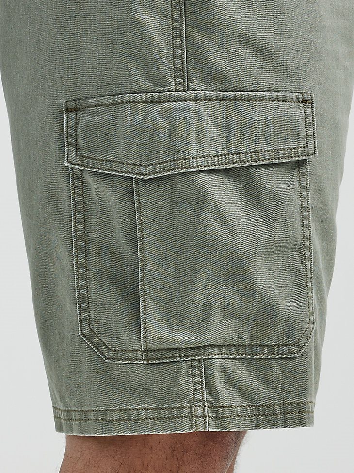 Men's Flex Twill Cargo Short in Spruce