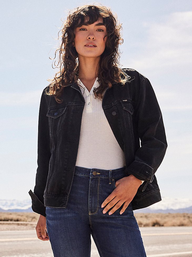 Women's Wrangler Memory Maker Jacket in Carbon