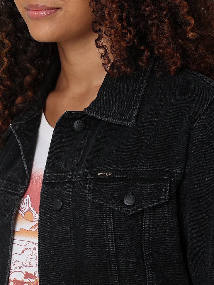 Women's Wrangler Memory Maker Jacket in Carbon