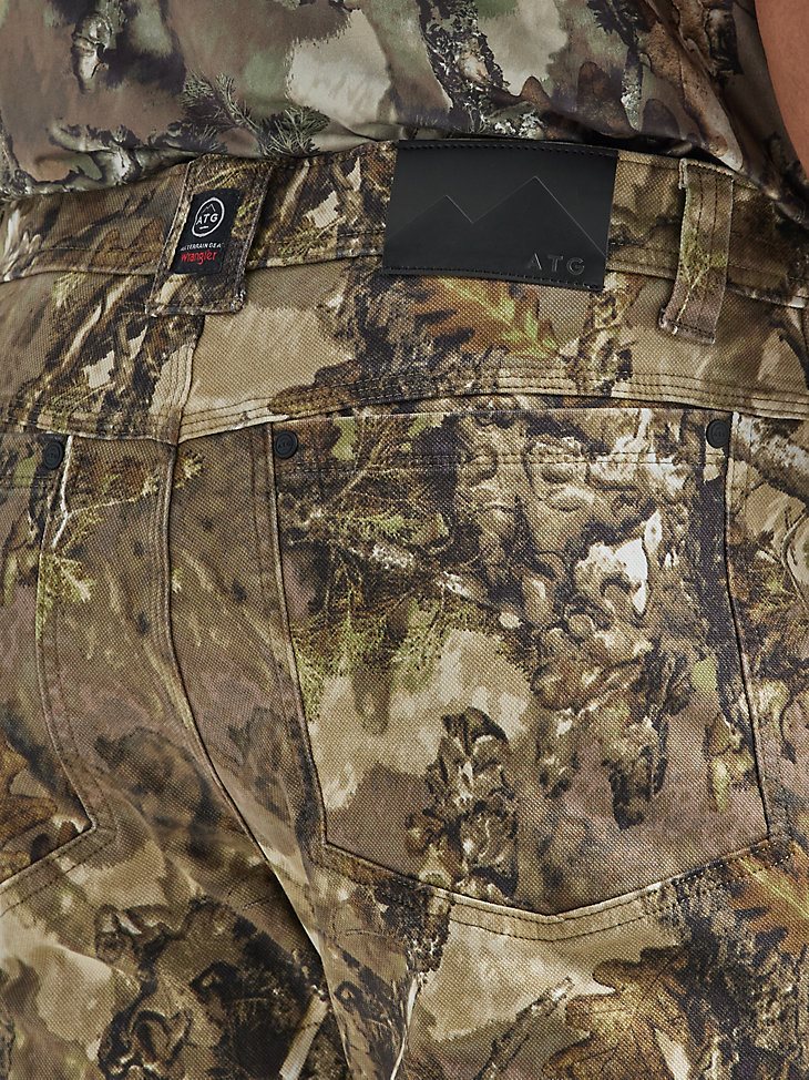 ATG By Wrangler Men's Reinforced Utility Pant in Warmwoods Camo