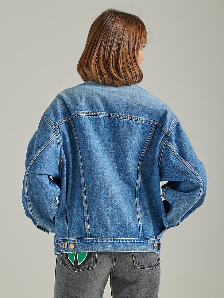 Women's Heritage Jumbo Trucker Jacket in Sukie