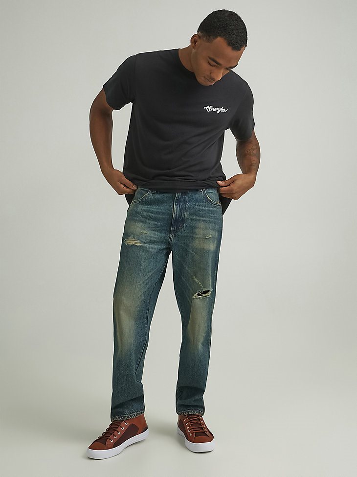 Men's Destructed Loose Fit Jean in Idioteque