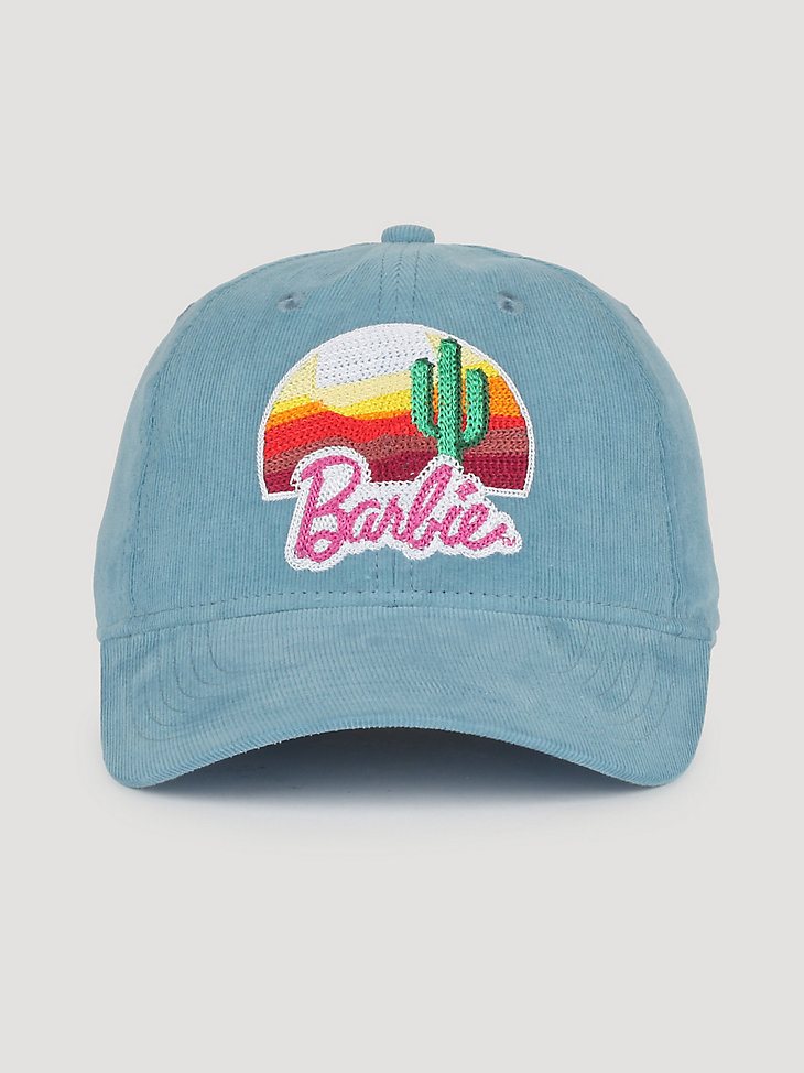 Wrangler x Barbie Cactus Baseball Cap in Blue