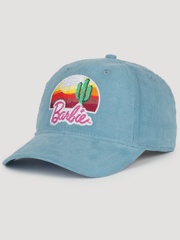 Wrangler x Barbie Cactus Baseball Cap in Blue