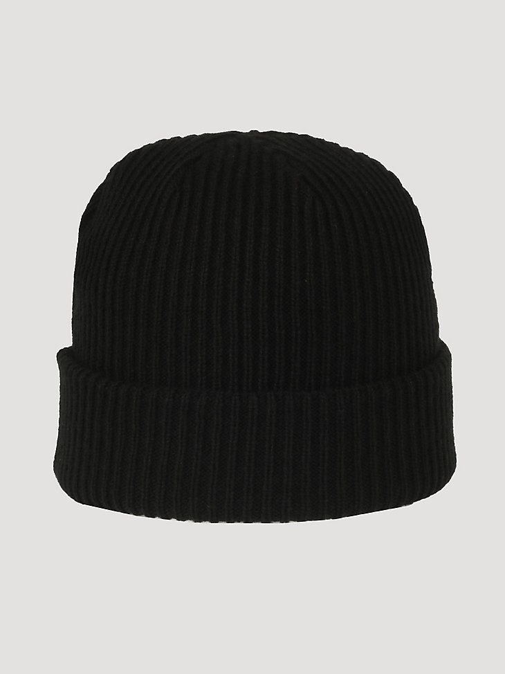 Wrangler Logo Beanie in Black