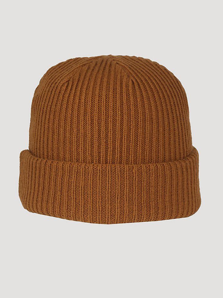 Wrangler Logo Beanie in Rust