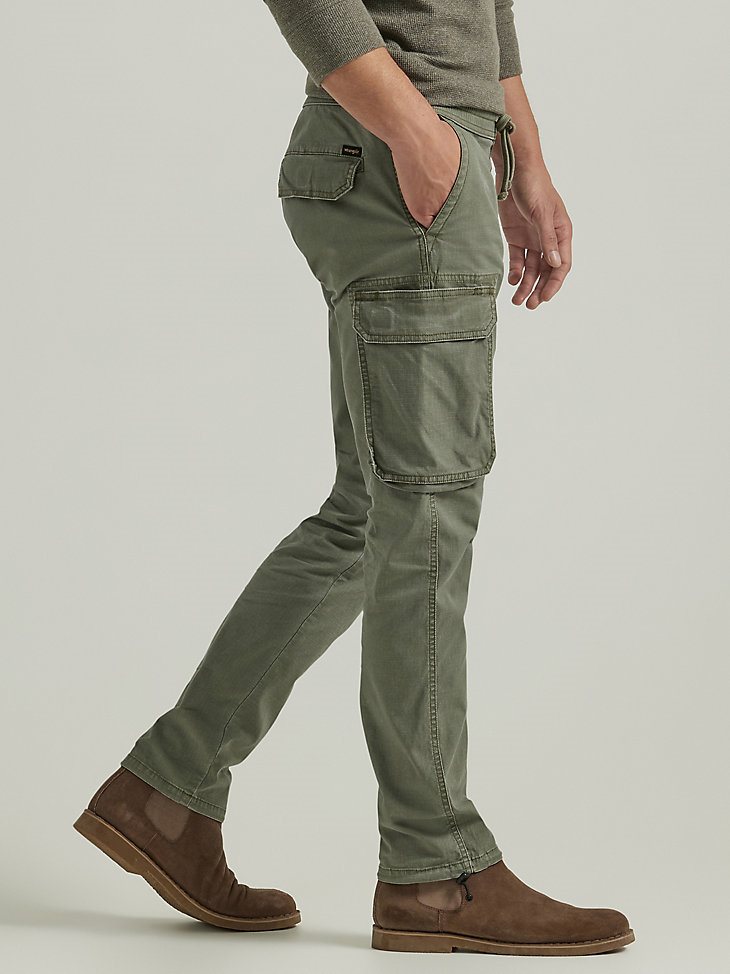 Men's Comfort Waist Drawstring Cargo in Spruce