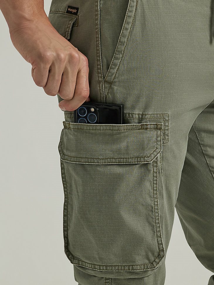 Men's Comfort Waist Drawstring Cargo in Spruce