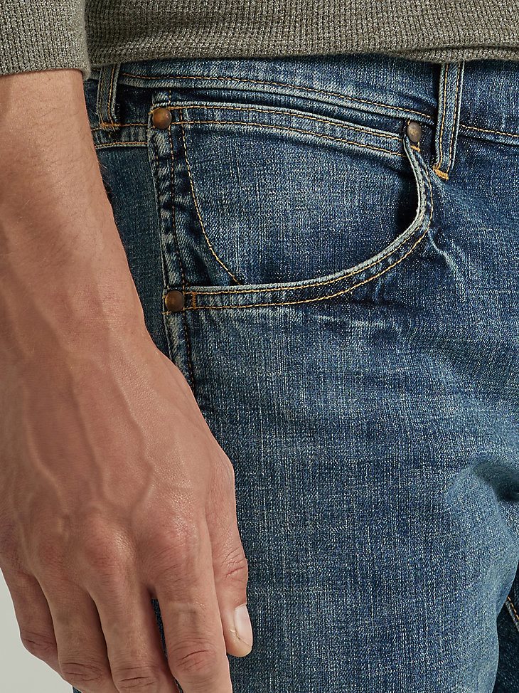 Men's Classic Bootcut Jean in Dark Mid Shade