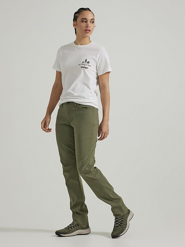 ATG By Wrangler Women's Graphic Tee in Marshmallow