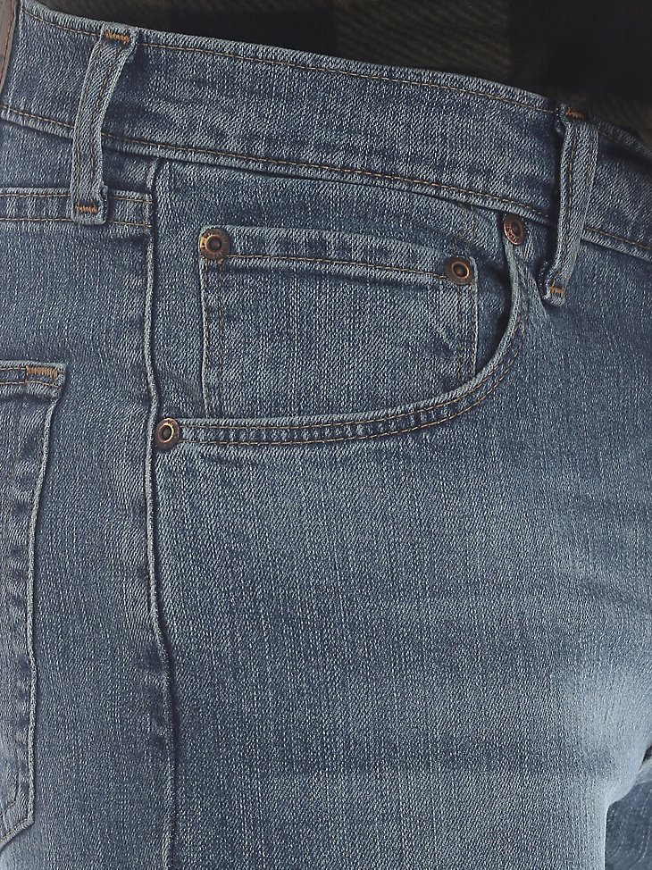 Wrangler Five Star Premium Denim Flex For Comfort Straight Fit Jean in Tombstone