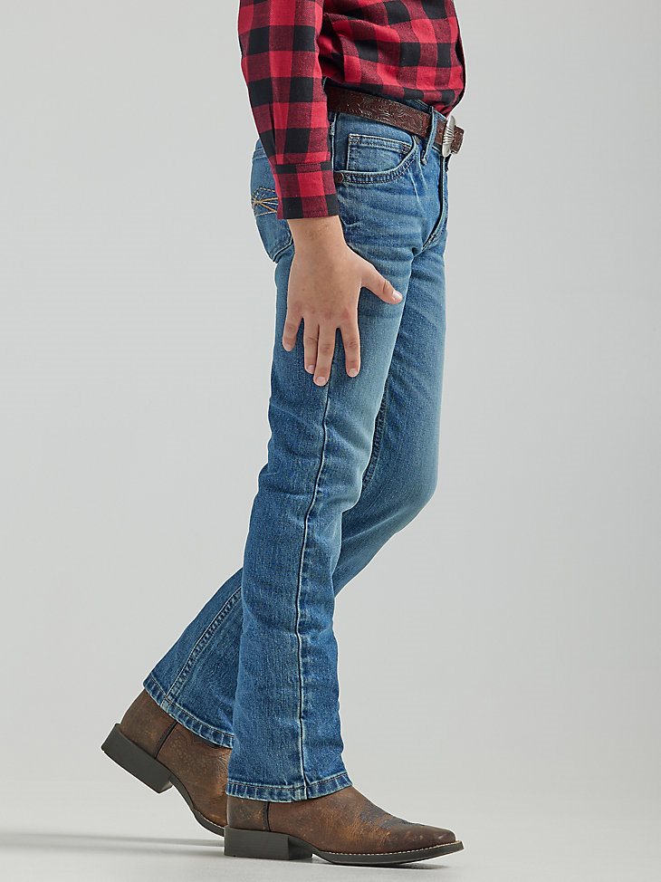 Toddler Boys Wrangler 20X No. 44 Slim Fit Straight Leg Jean (1-3T) in Tobiano