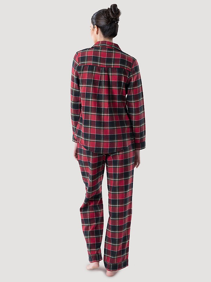 Women's Merry Plaid Sleep Set in Red