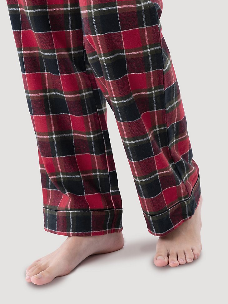 Women's Merry Plaid Sleep Set in Red