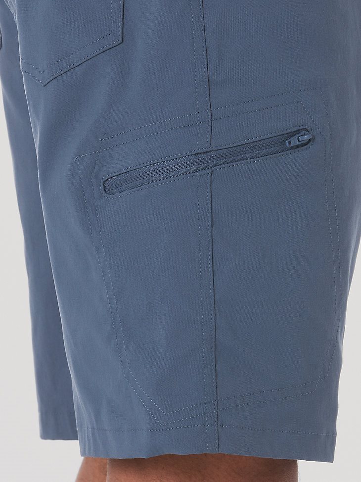 Men's Wrangler Authentics Comfort Waist Cargo Short in Glacier