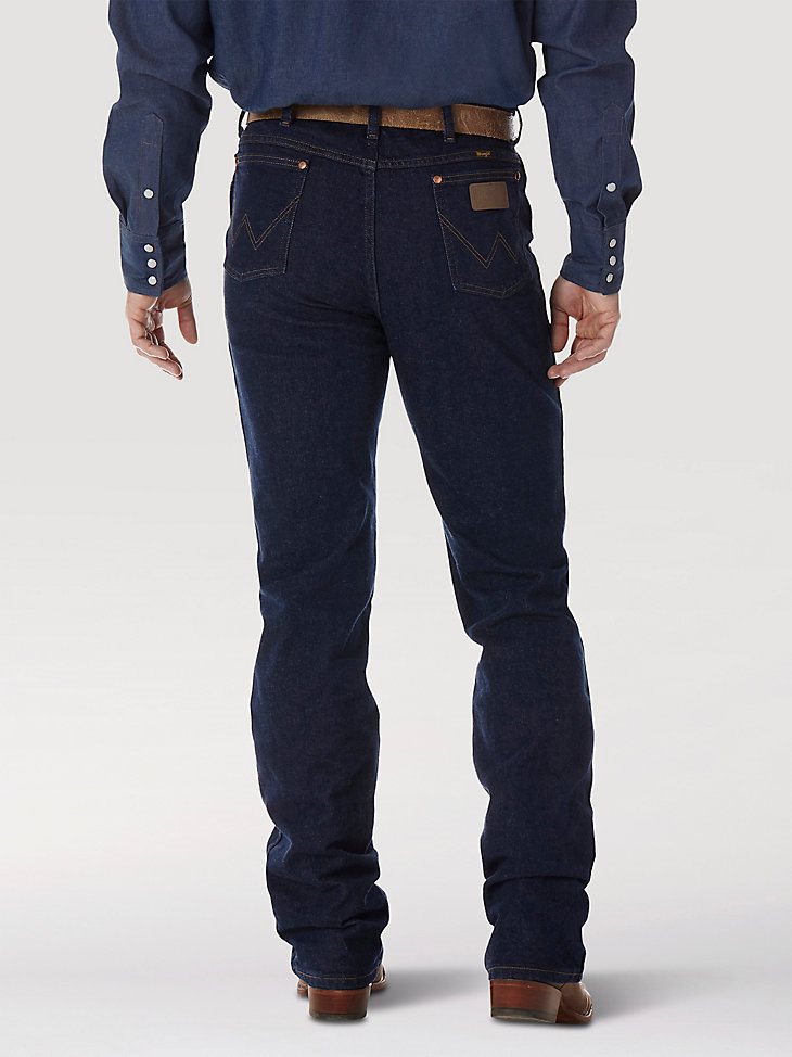 Wrangler Cowboy Cut Navy Stretch Slim Fit Jean in Navy
