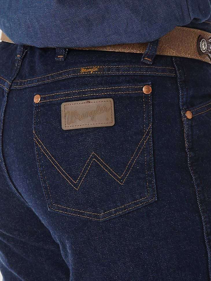 Wrangler Cowboy Cut Navy Stretch Slim Fit Jean in Navy
